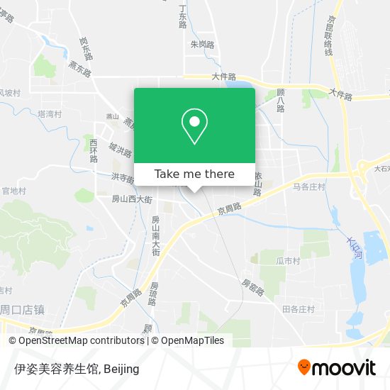 伊姿美容养生馆 map