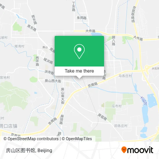 房山区图书馆 map