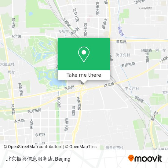 北京振兴信息服务店 map