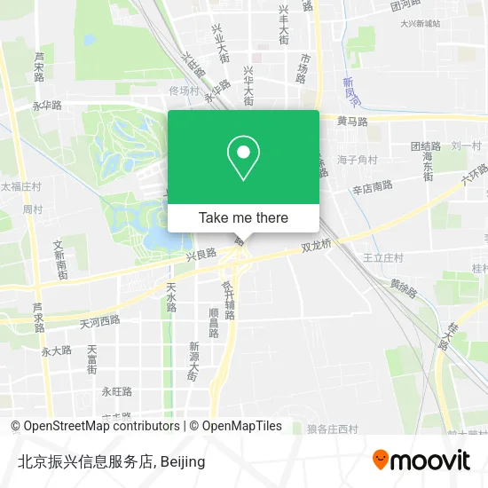 北京振兴信息服务店 map