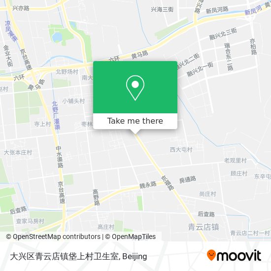 大兴区青云店镇垡上村卫生室 map