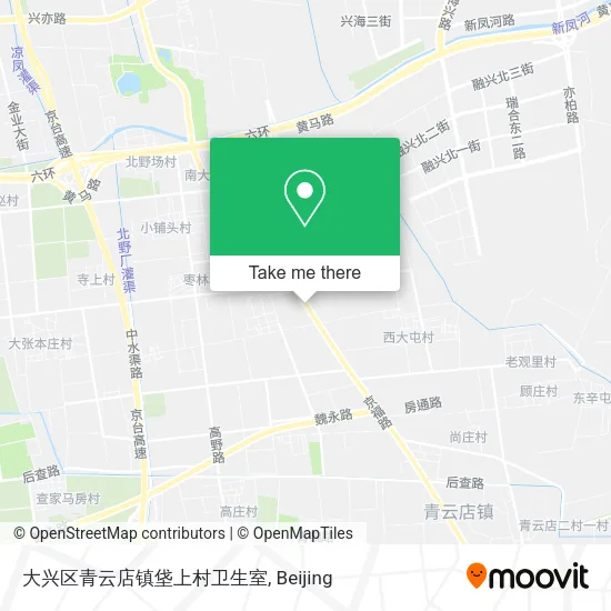 大兴区青云店镇垡上村卫生室 map