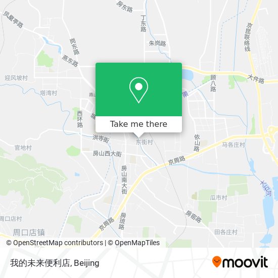 我的未来便利店 map