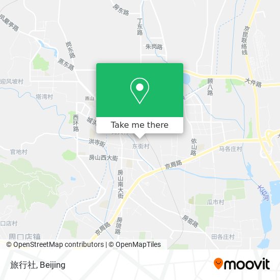旅行社 map