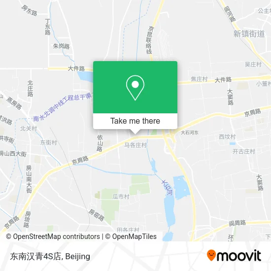 东南汉青4S店 map