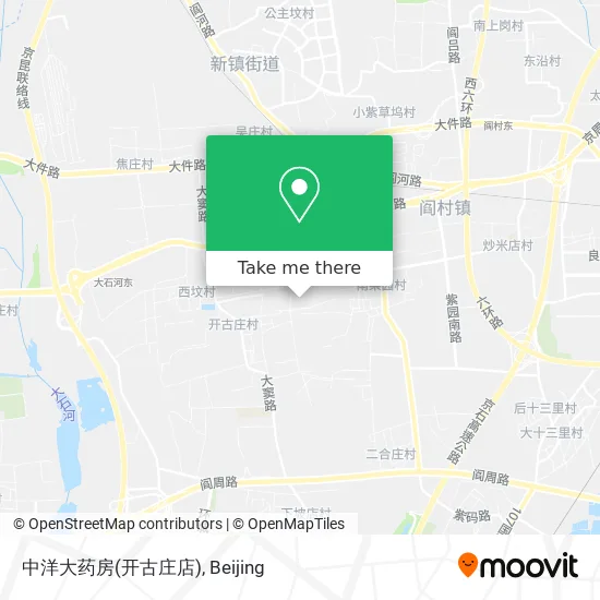 中洋大药房(开古庄店) map