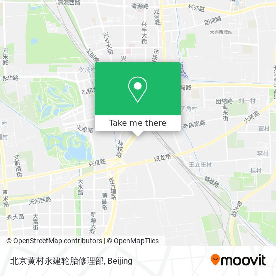 北京黄村永建轮胎修理部 map