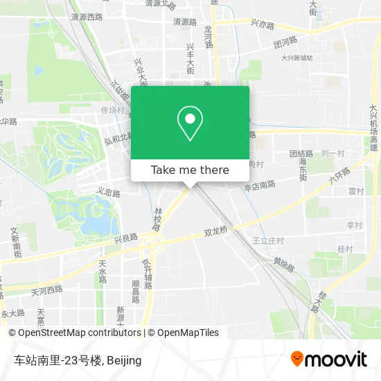 车站南里-23号楼 map