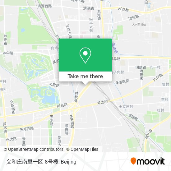 义和庄南里一区-8号楼 map