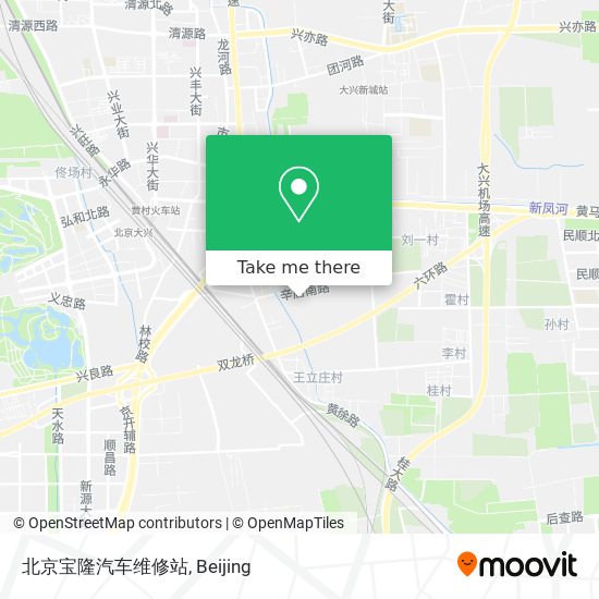 北京宝隆汽车维修站 map