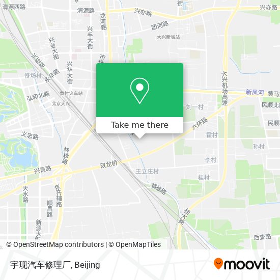 宇现汽车修理厂 map