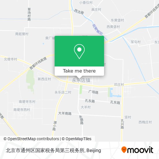 北京市通州区国家税务局第三税务所 map