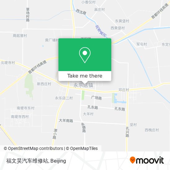福文昊汽车维修站 map