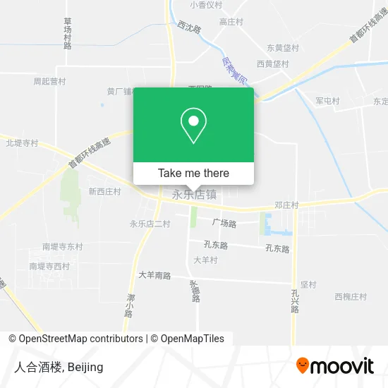 人合酒楼 map