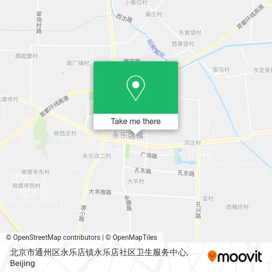 北京市通州区永乐店镇永乐店社区卫生服务中心 map
