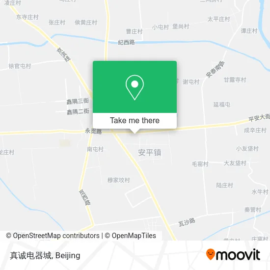 真诚电器城 map