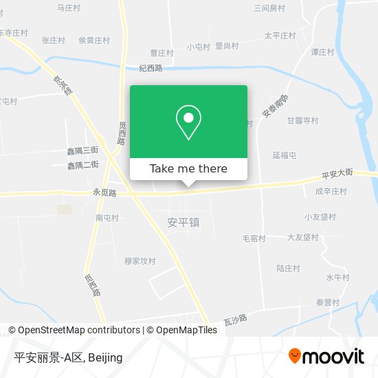平安丽景-A区 map