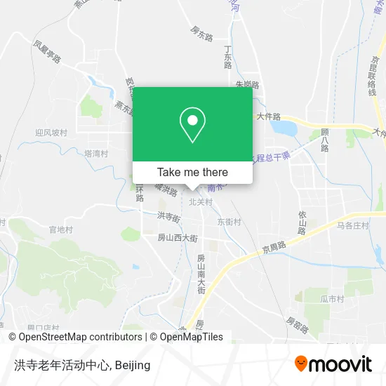 洪寺老年活动中心 map