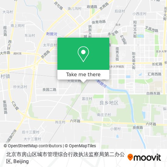 北京市房山区城市管理综合行政执法监察局第二办公区 map