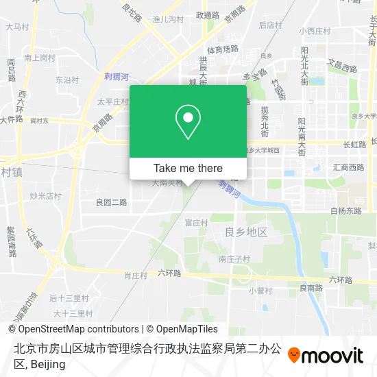 北京市房山区城市管理综合行政执法监察局第二办公区 map
