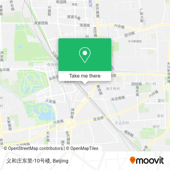 义和庄东里-10号楼 map