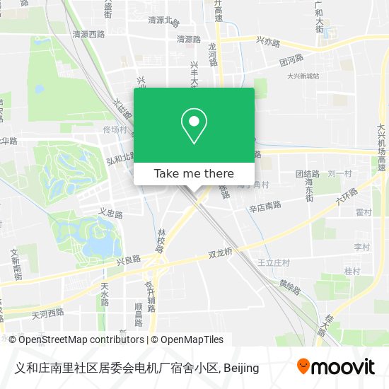义和庄南里社区居委会电机厂宿舍小区 map