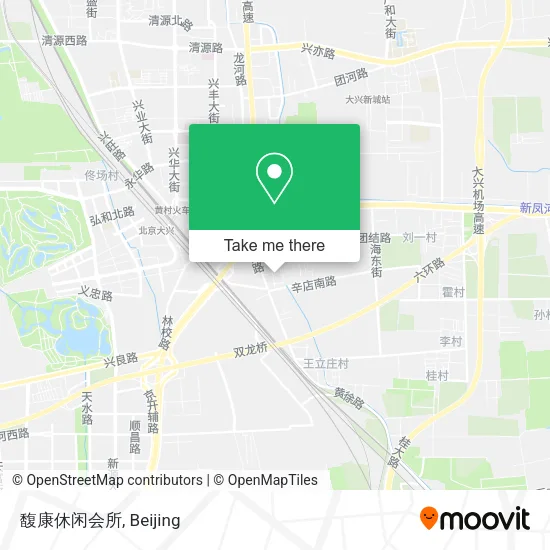 馥康休闲会所 map