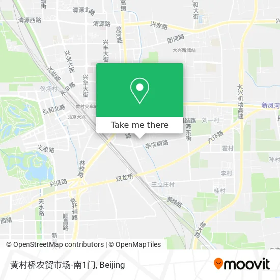 黄村桥农贸市场-南1门 map