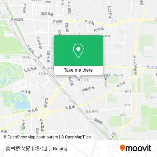 黄村桥农贸市场-北门 map