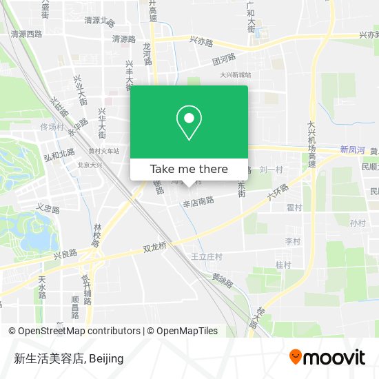 新生活美容店 map