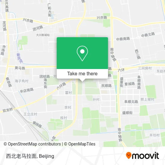 西北老马拉面 map