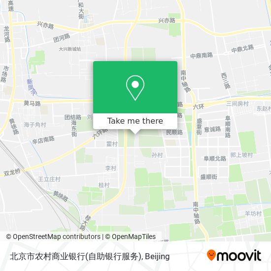 北京市农村商业银行(自助银行服务) map