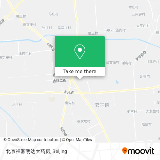 北京福源明达大药房 map