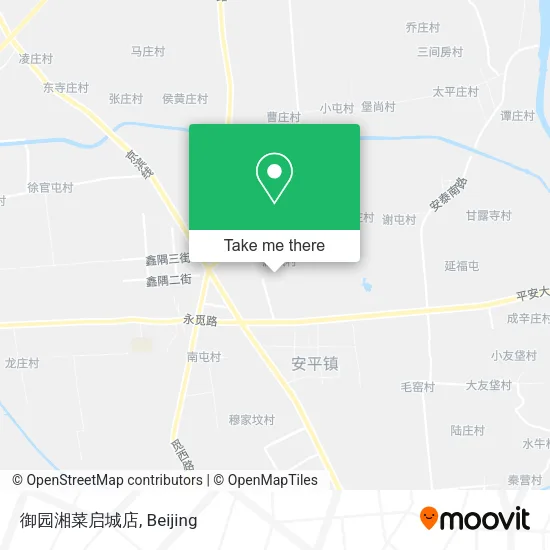 御园湘菜启城店 map