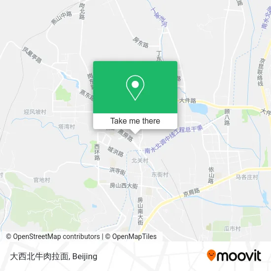 大西北牛肉拉面 map