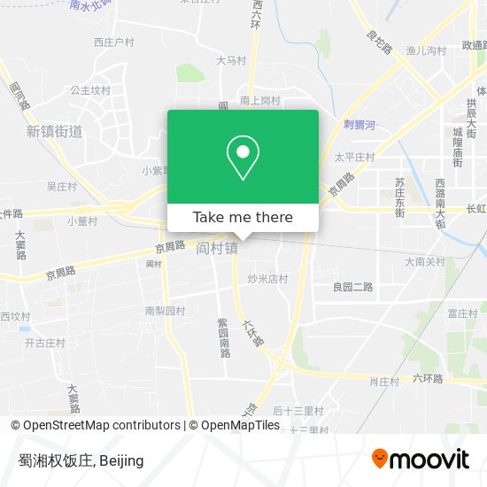 蜀湘权饭庄 map