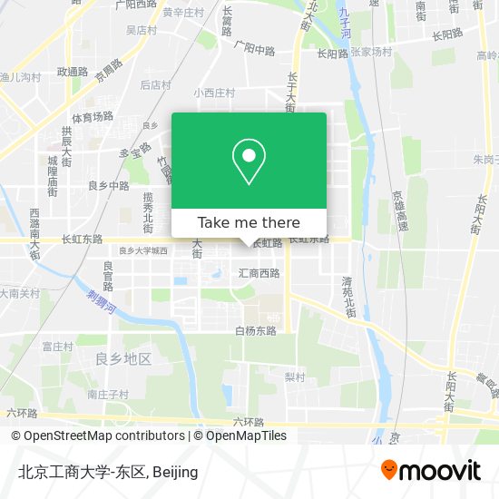 北京工商大学-东区 map