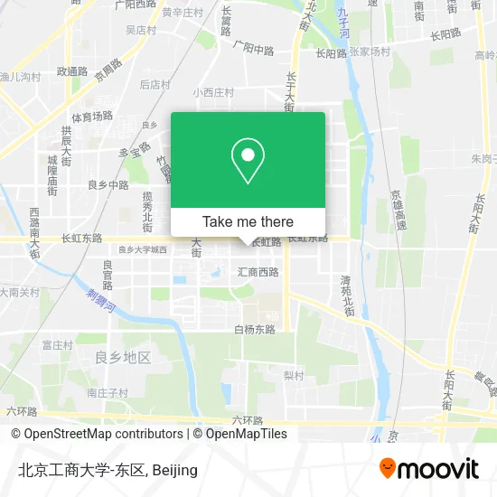 北京工商大学-东区 map