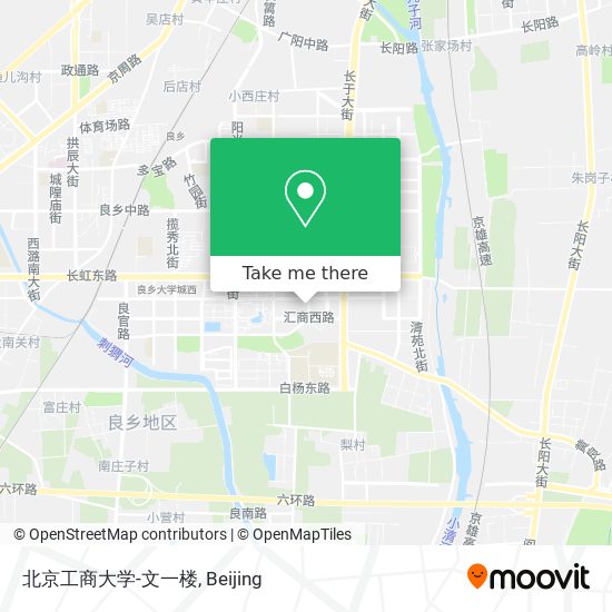 北京工商大学-文一楼 map