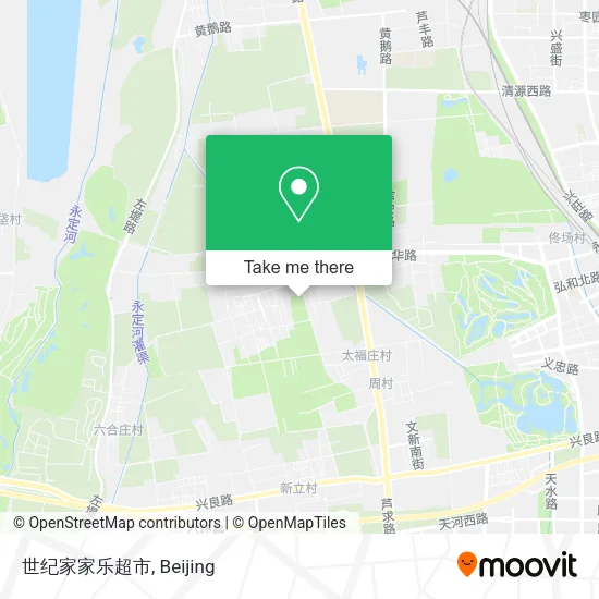 世纪家家乐超市 map