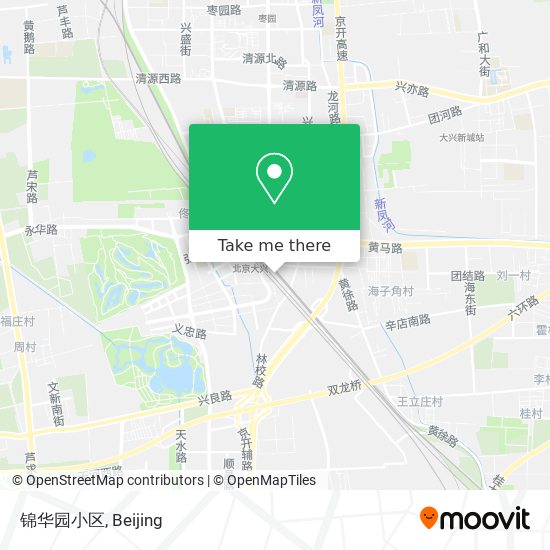锦华园小区 map