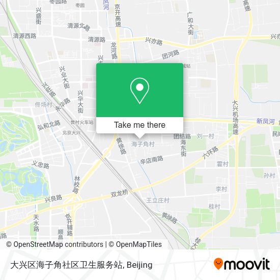 大兴区海子角社区卫生服务站 map