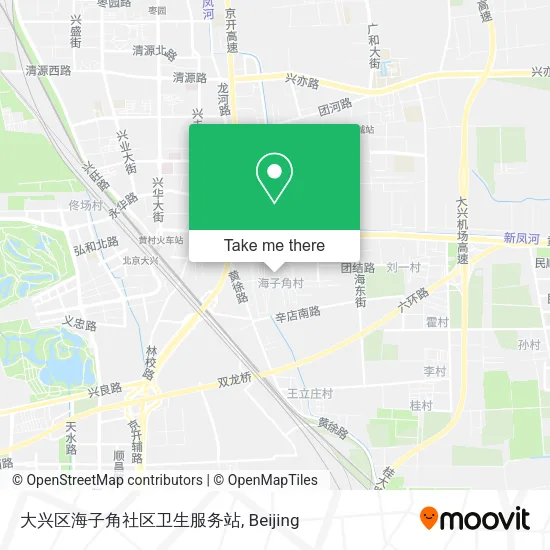 大兴区海子角社区卫生服务站 map