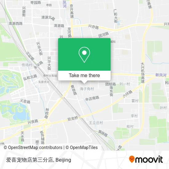爱喜宠物店第三分店 map