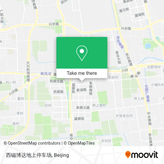 西磁博达地上停车场 map