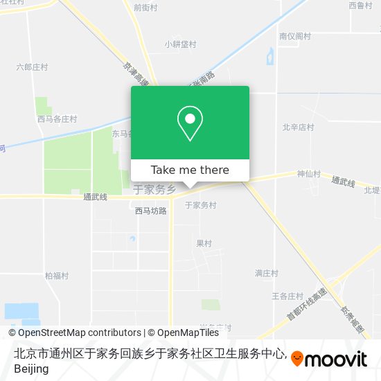北京市通州区于家务回族乡于家务社区卫生服务中心 map