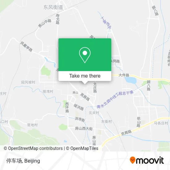 停车场 map