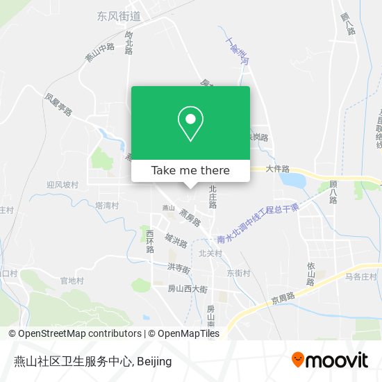 燕山社区卫生服务中心 map