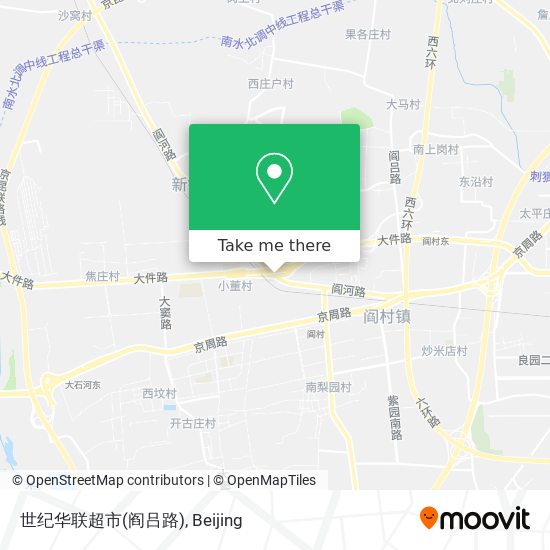 世纪华联超市(阎吕路) map