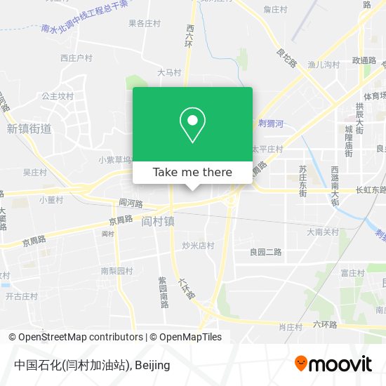中国石化(闫村加油站) map